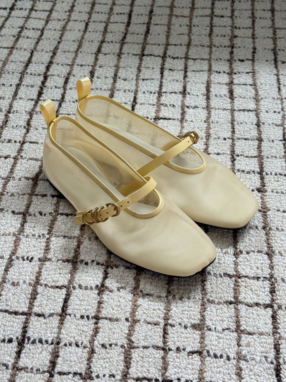 Rag & Bone Spire Mesh Mary Jane Flat